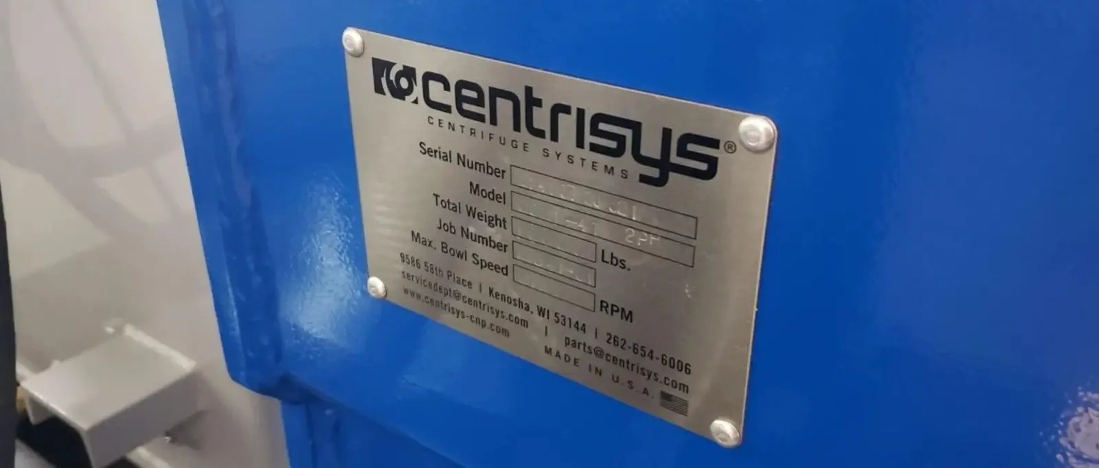 centrisys-decanter-centrifuge-nameplate