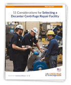 Selecting a Decanter Centrifuge Repair Facility