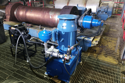 A close up image of Centrisys Rotodiff technology equipment.