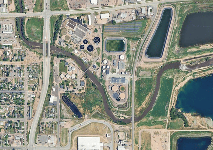 Greeley CO Aerial