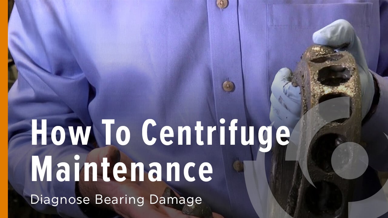 How To Centrifuge Maintenance- Diagnose Bearing Damage
