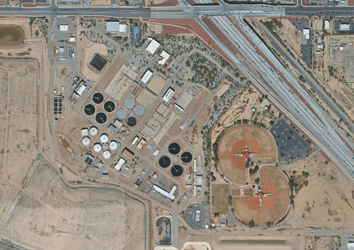 Pima County Tres Rios WRF Aerial